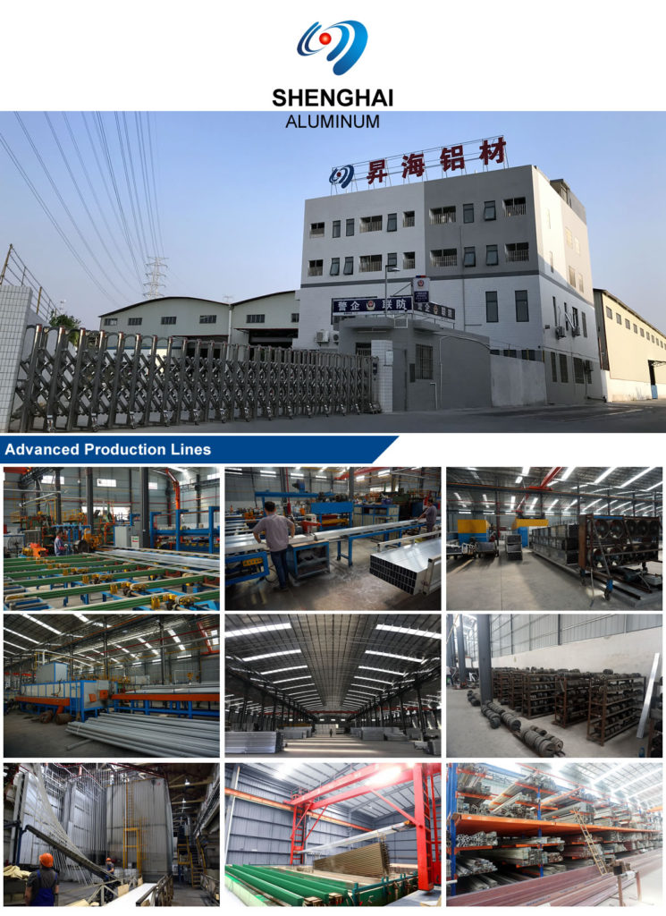 Shenghai china aluminum profile